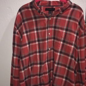 flannel, vintage, size 2x fits like a xl